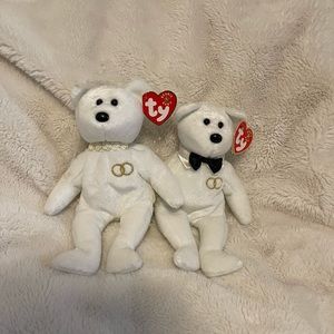 Ty beanie babies bride and groom
